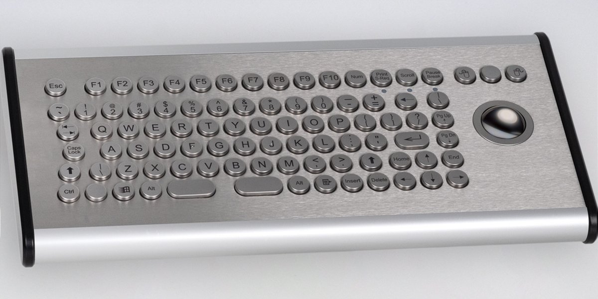 Keyboard with Trackball