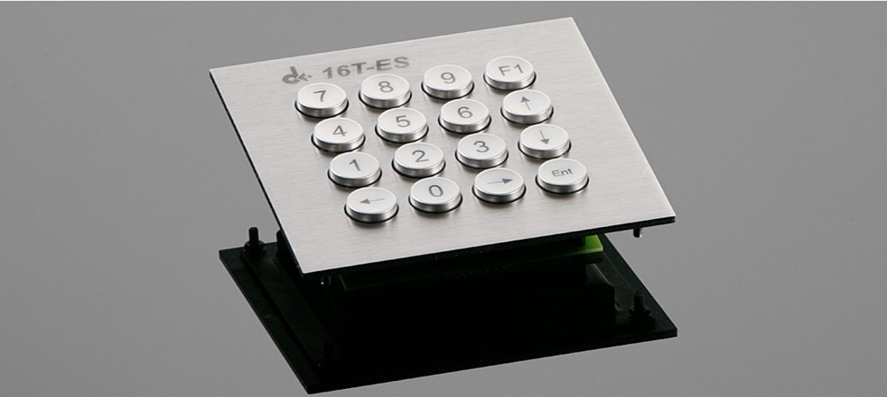  A vandalproof protect numerical block with 16 buttons. In different layouts available and as a mounting version. Designed explicitly for surroundings with risk of vandalism. 