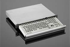  Very robust keyboard drawers - Little need for space - Also available in stainless steel - Especially for industrial applications! 