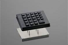  Freely programmable illuminated keyboard with very small dimensions. Find many more illuminated keyboards here. 