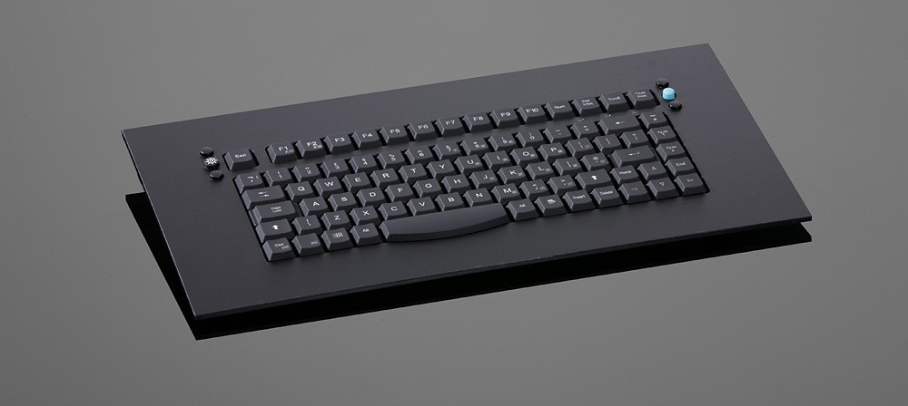  Keyboard with backlight for industrial applications: made of plastic or stainless steel - dustproof and waterproof - extremely robust and scratch-resistant! 