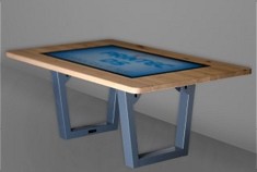 Our Wooden Touch Table impresses with its high-quality workmanship and extensive features. The scalable design can be easily tailored to customer-specific requirements. 