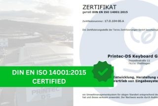  Wir haben die Umweltzertifizierung! 